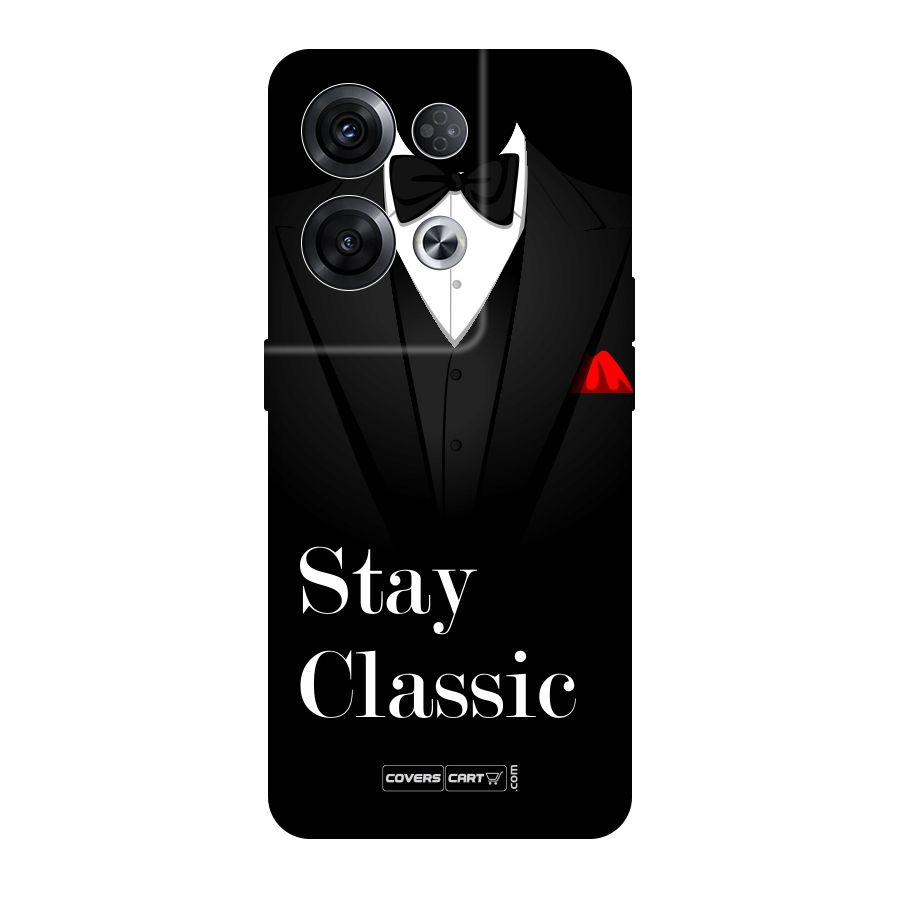 Stay Classic Original Polycarbonate Back Case for Oppo Reno8 Pro 5G