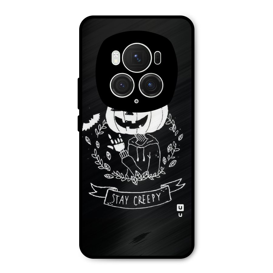Stay Creepy Metal Back Case for Honor Magic6 Pro