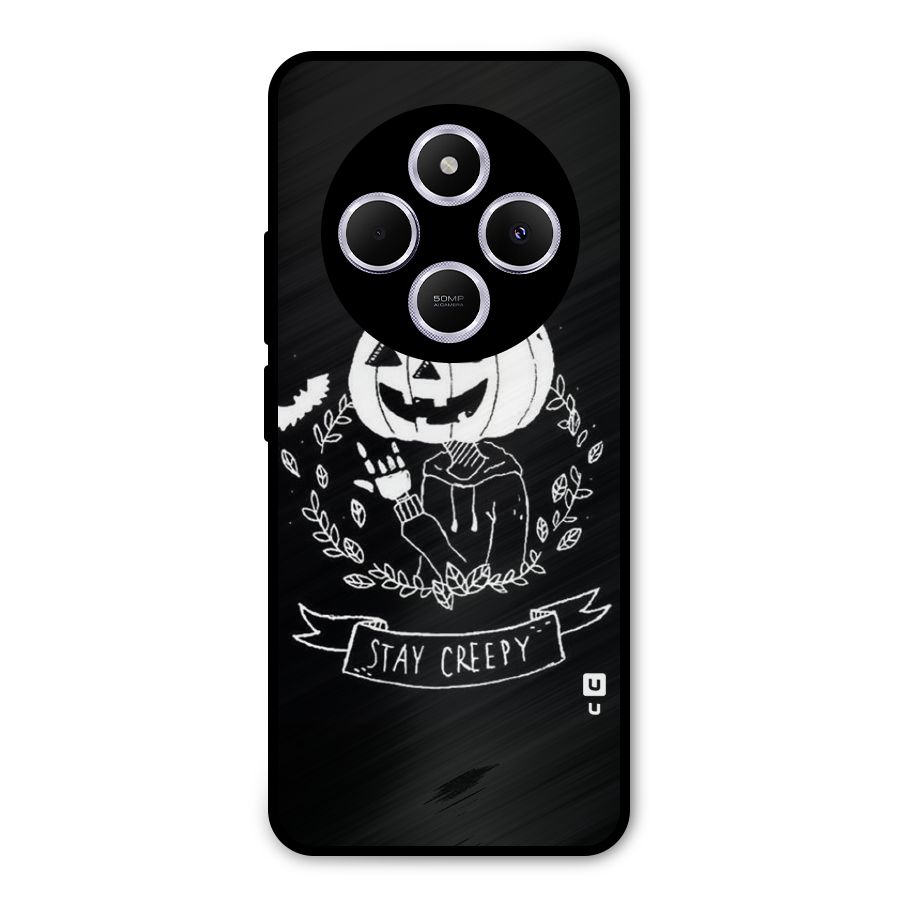 Stay Creepy Metal Back Case for Poco C75 5G