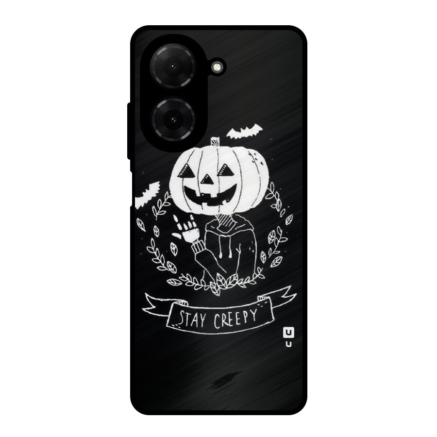 Stay Creepy Metal Back Case for Redmi A5 4G