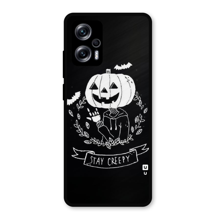 Stay Creepy Metal Back Case for Redmi K50i