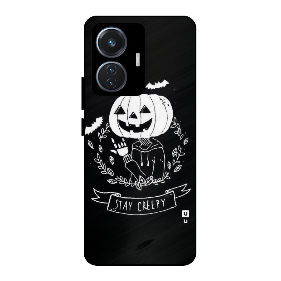 Stay Creepy Metal Back Case for iQOO Z6 44W