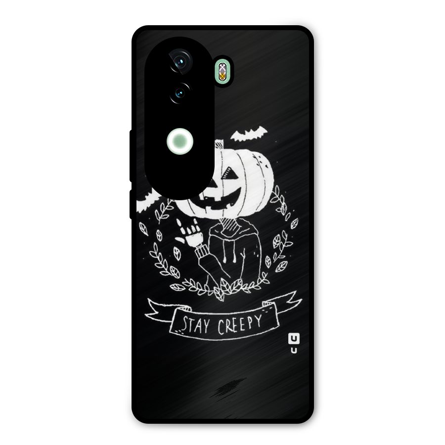 Stay Creepy Metal Back Case for iQOO Z9s