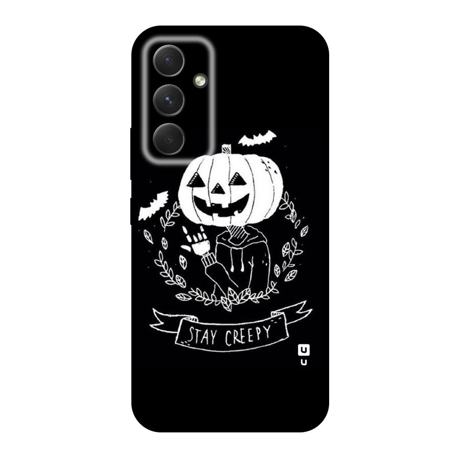 Stay Creepy Original Polycarbonate Back Case for Galaxy A54