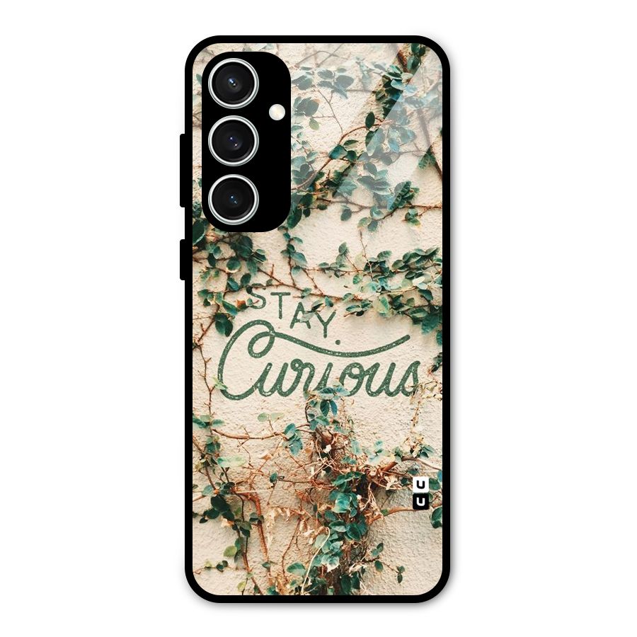 Stay Curious Glass Back Case for Galaxy S23 FE