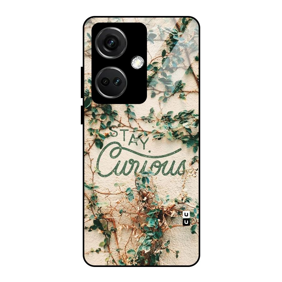 Stay Curious Glass Back Case for OnePlus Nord CE 3 5G