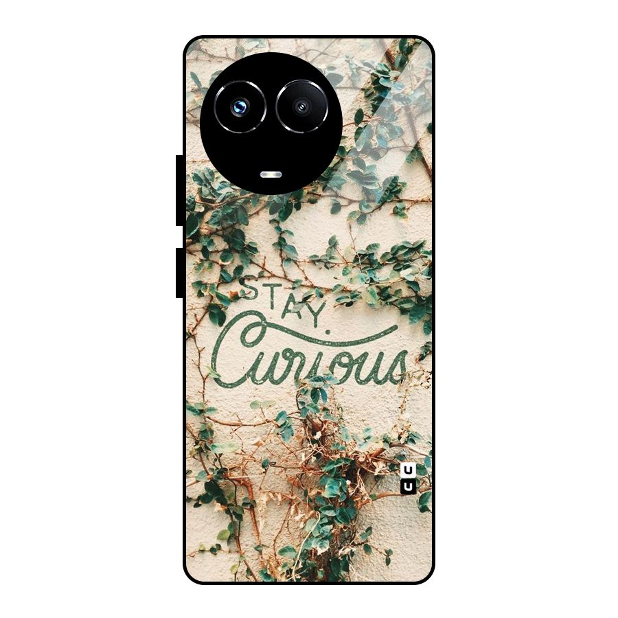 Stay Curious Glass Back Case for Realme Narzo 60X