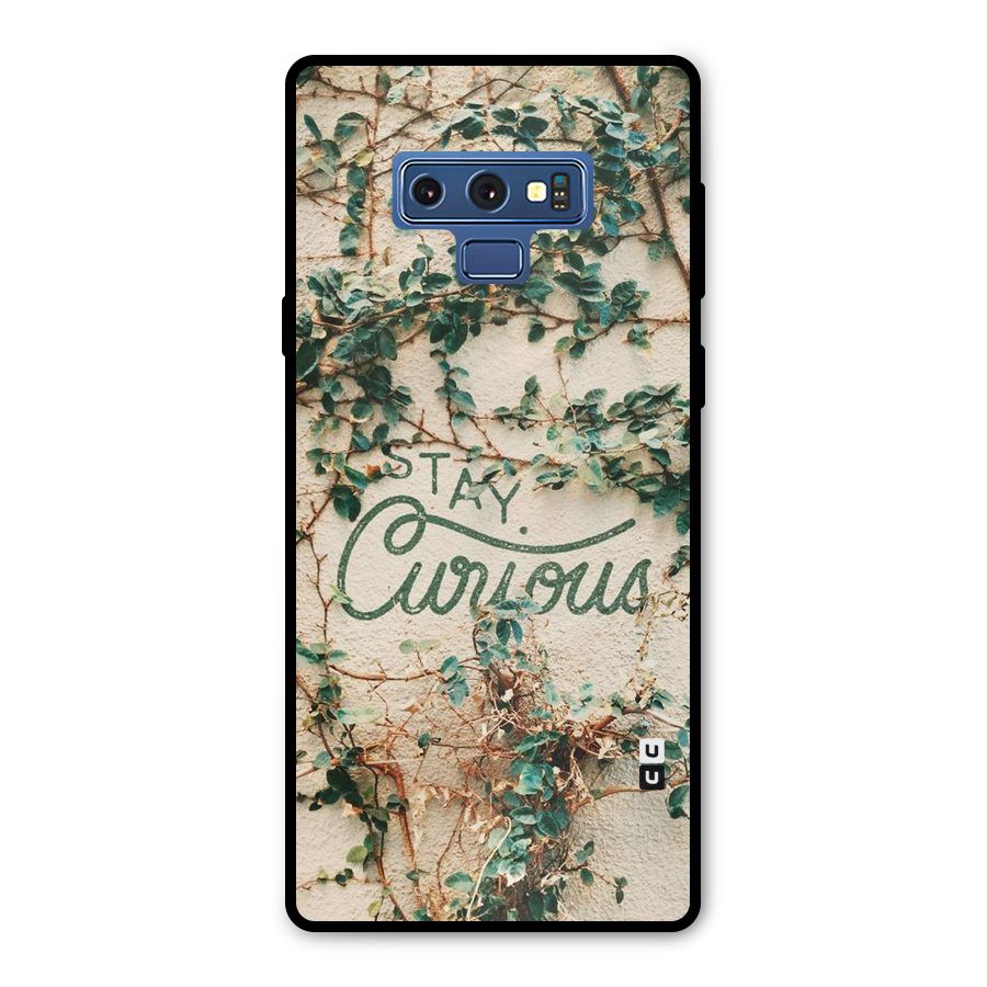 Stay Curious Metal Back Case for Galaxy Note 9