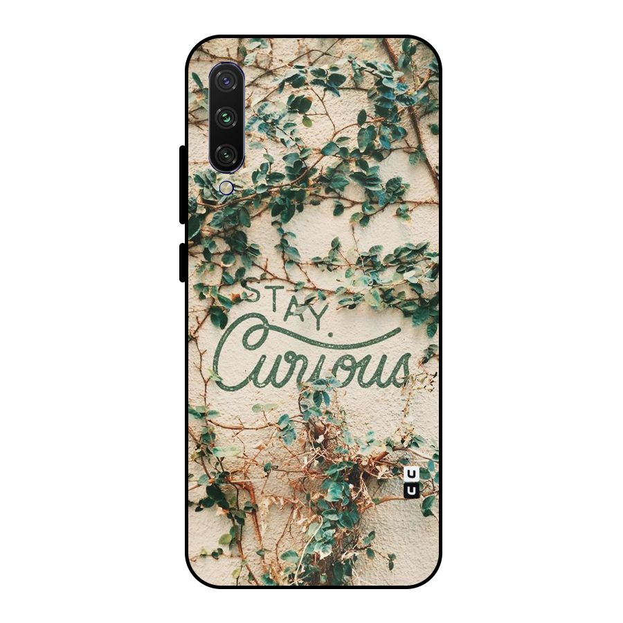 Stay Curious Metal Back Case for Mi A3