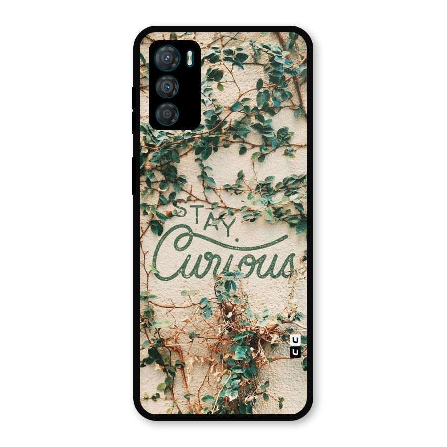 Stay Curious Metal Back Case for Moto G42