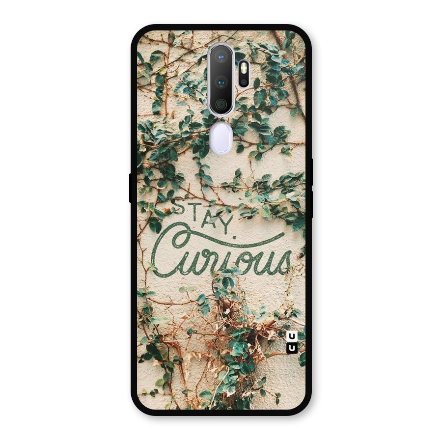 Stay Curious Metal Back Case for Oppo A5 (2020)