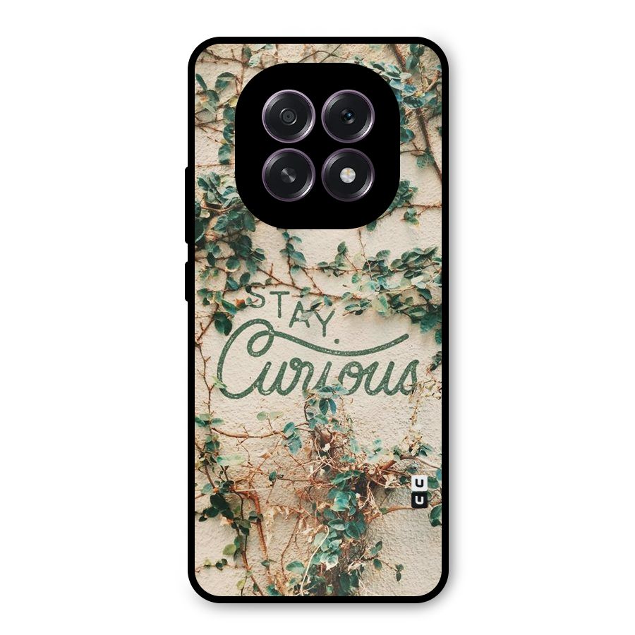 Stay Curious Metal Back Case for Oppo F29