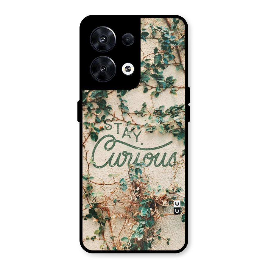 Stay Curious Metal Back Case for Oppo Reno8 5G