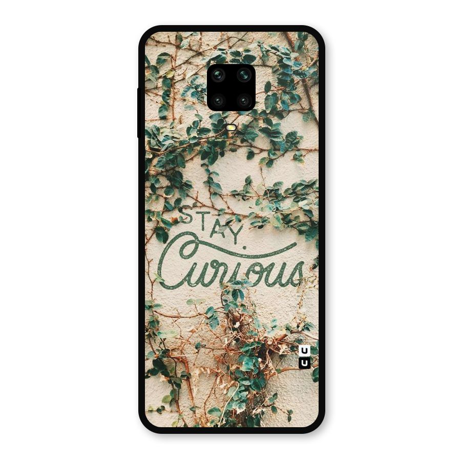 Stay Curious Metal Back Case for Poco M2