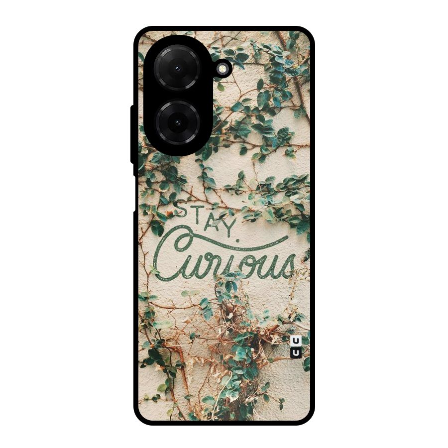 Stay Curious Metal Back Case for Redmi A5 4G