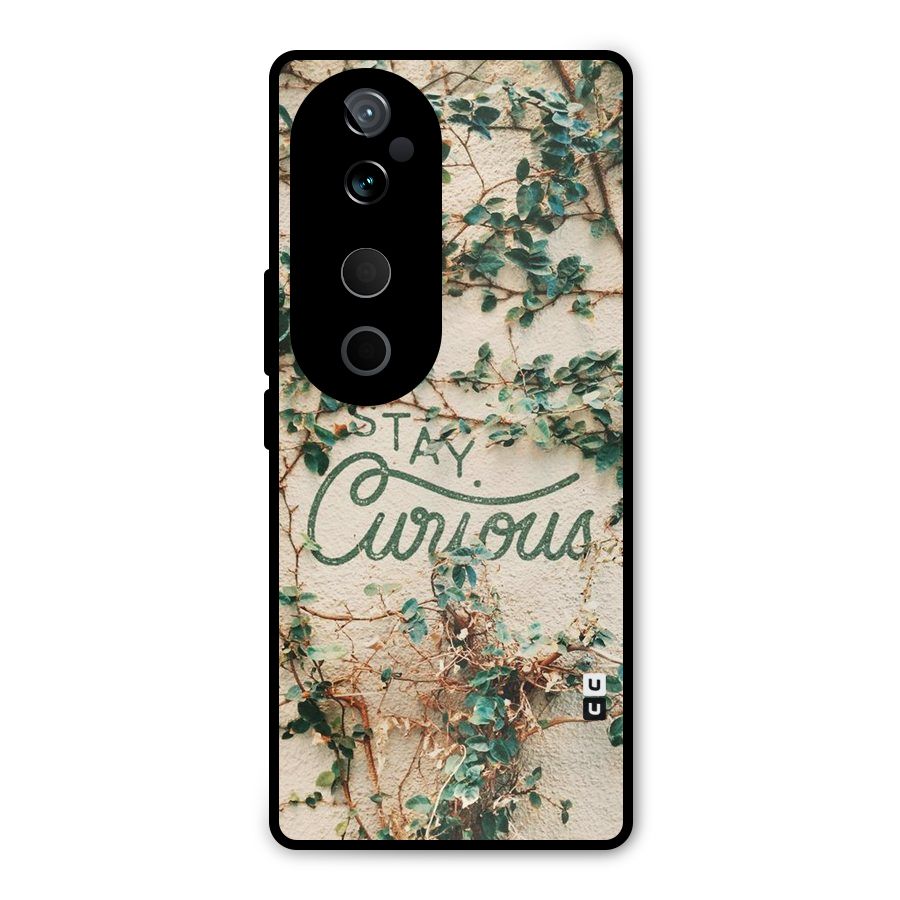 Stay Curious Metal Back Case for Vivo T3 Ultra