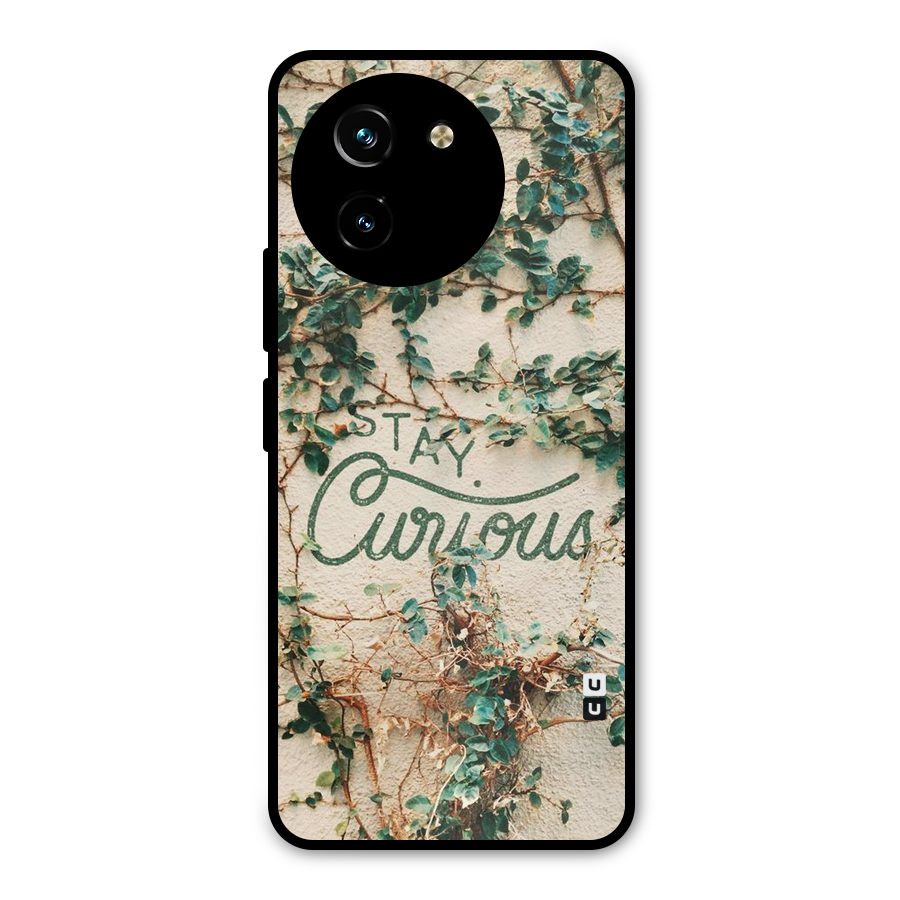 Stay Curious Metal Back Case for Vivo T3x