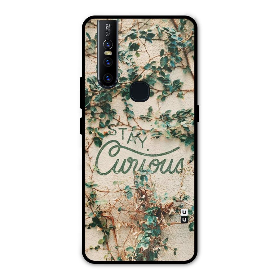 Stay Curious Metal Back Case for Vivo V15