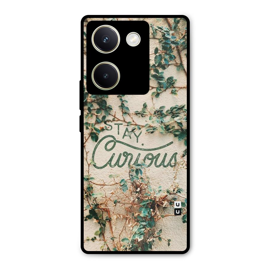 Stay Curious Metal Back Case for Vivo Y200 Pro