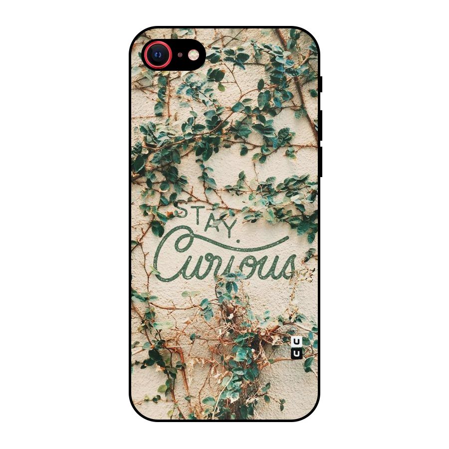 Stay Curious Metal Back Case for iPhone SE 2022