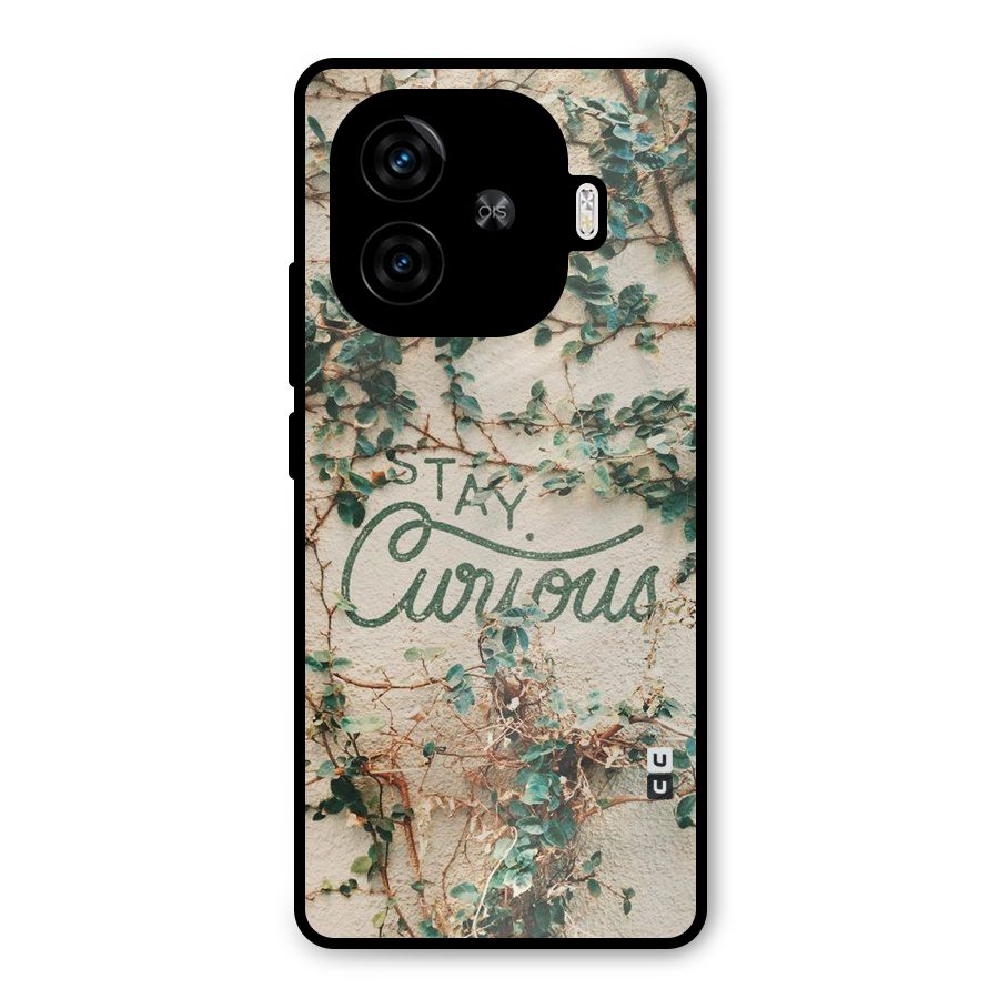 Stay Curious Metal Back Case for iQOO Z9 Turbo