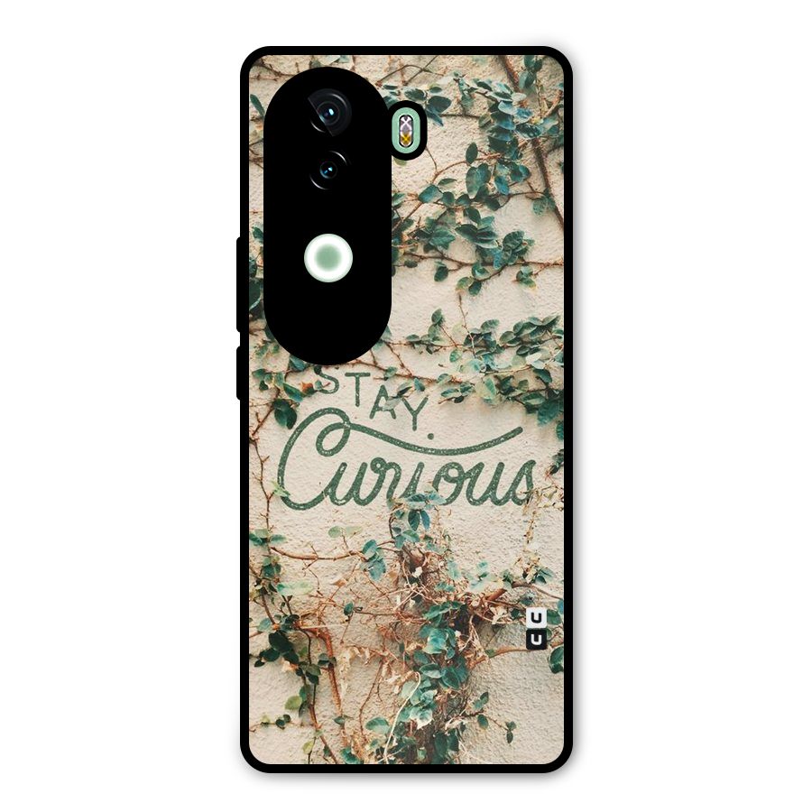 Stay Curious Metal Back Case for iQOO Z9s