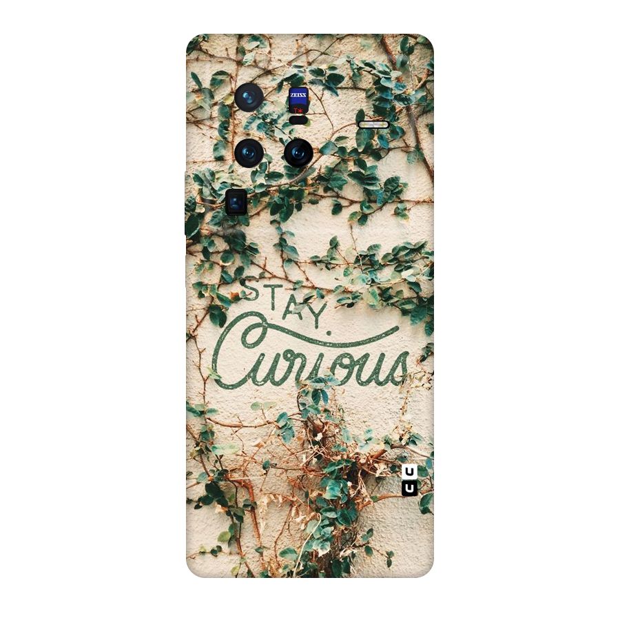 Stay Curious Original Polycarbonate Back Case for Vivo X80