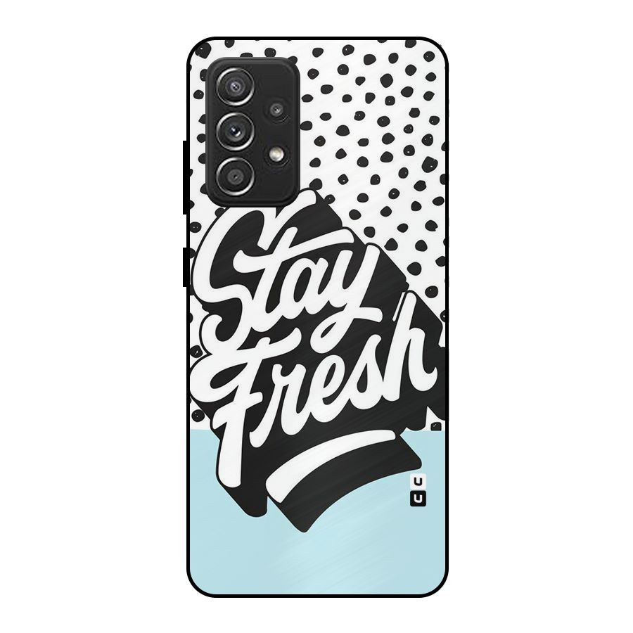 Stay Fresh Metal Back Case for Galaxy A52