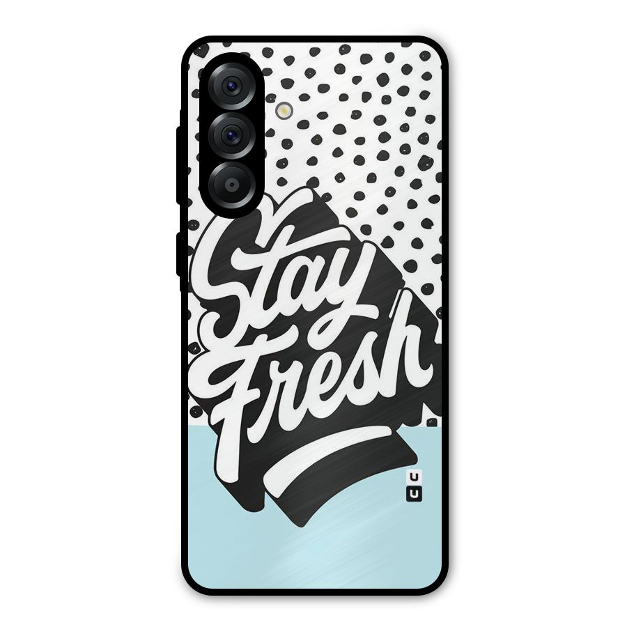 Stay Fresh Metal Back Case for Galaxy A56