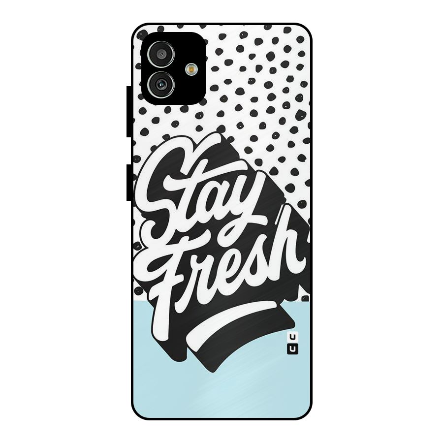 Stay Fresh Metal Back Case for Galaxy M13 5G