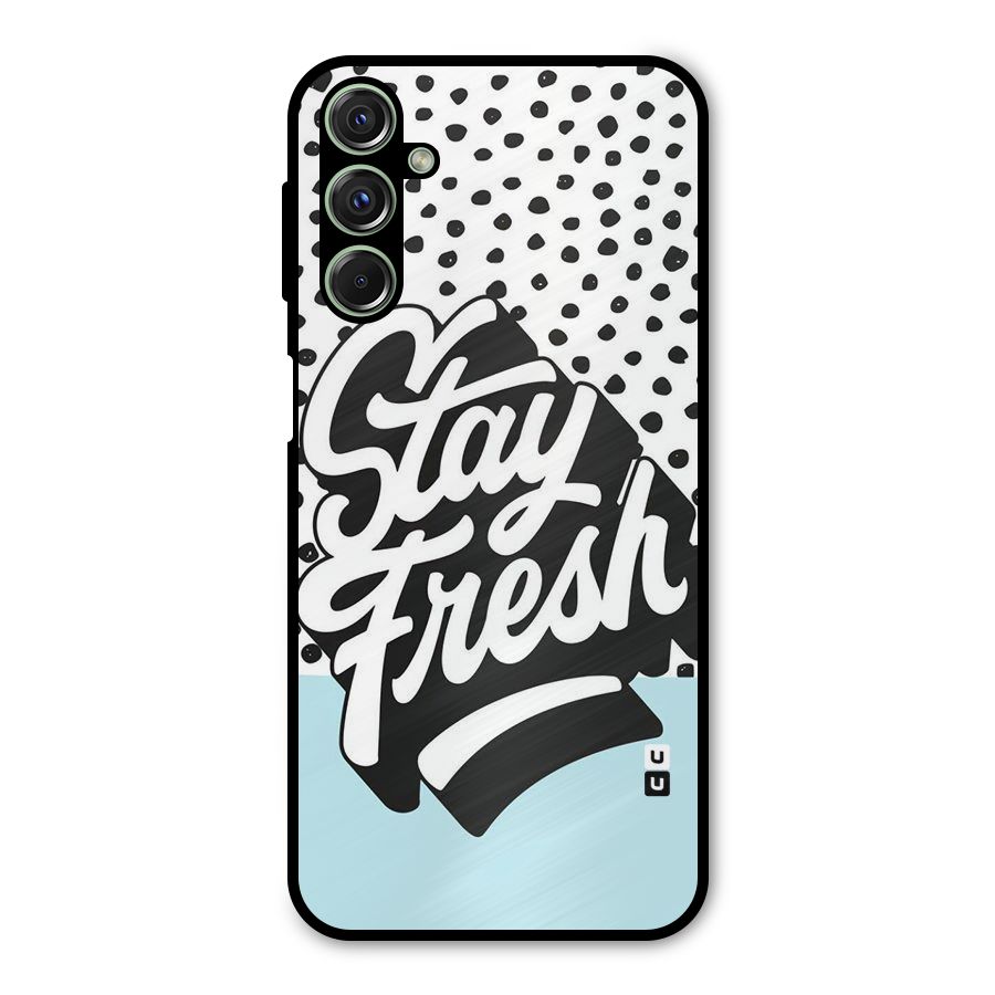 Stay Fresh Metal Back Case for Galaxy M34