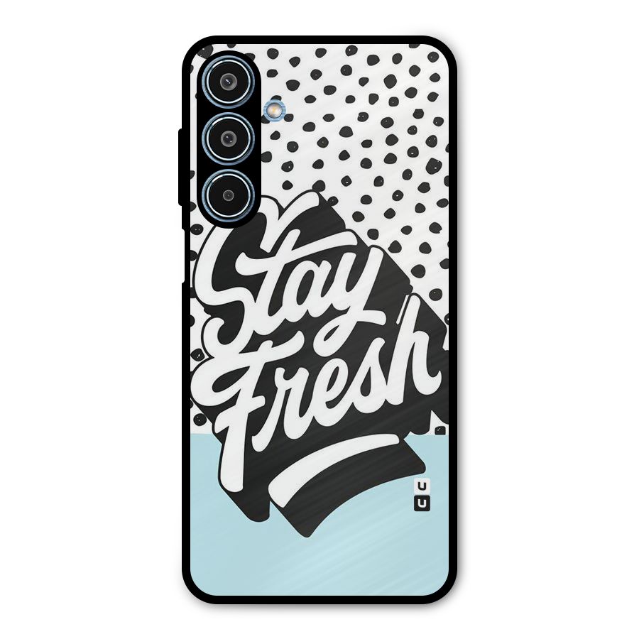 Stay Fresh Metal Back Case for Galaxy M35