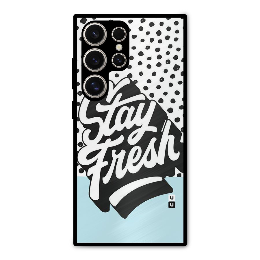 Stay Fresh Metal Back Case for Galaxy S24 Ultra
