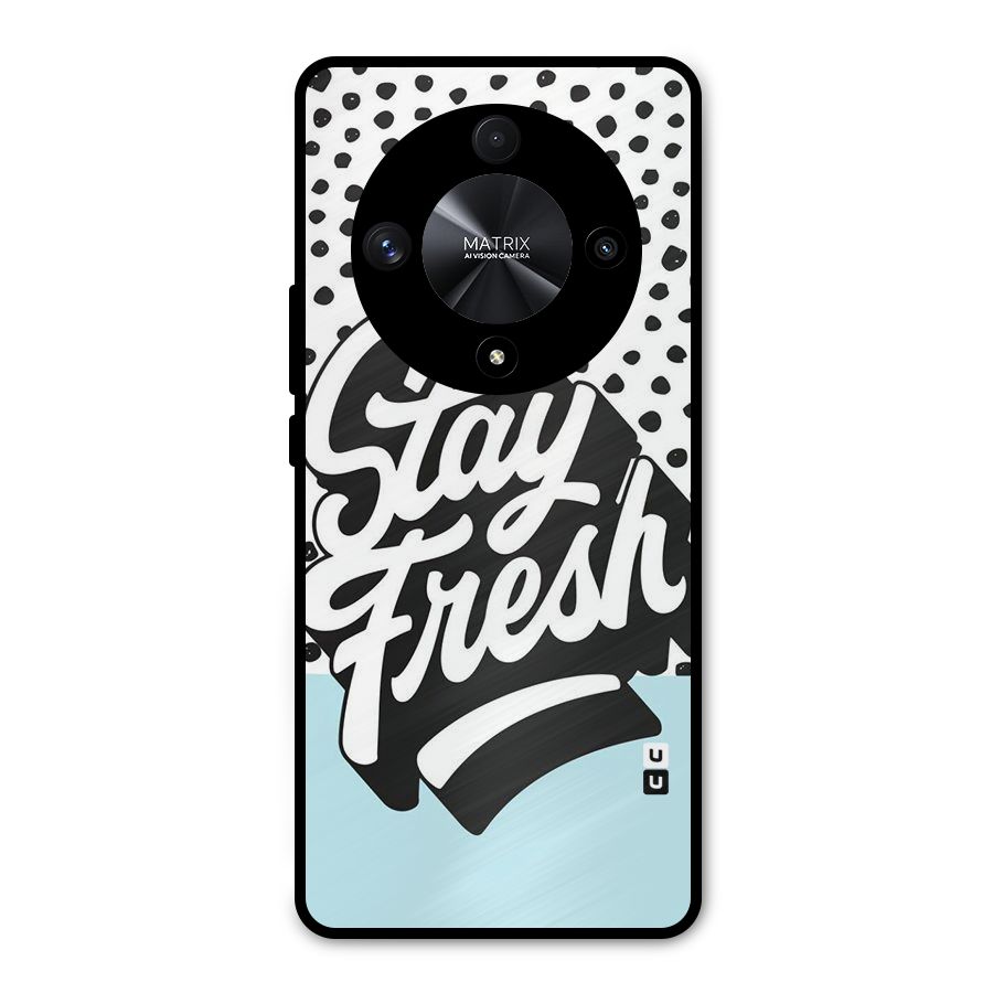 Stay Fresh Metal Back Case for Honor X9b