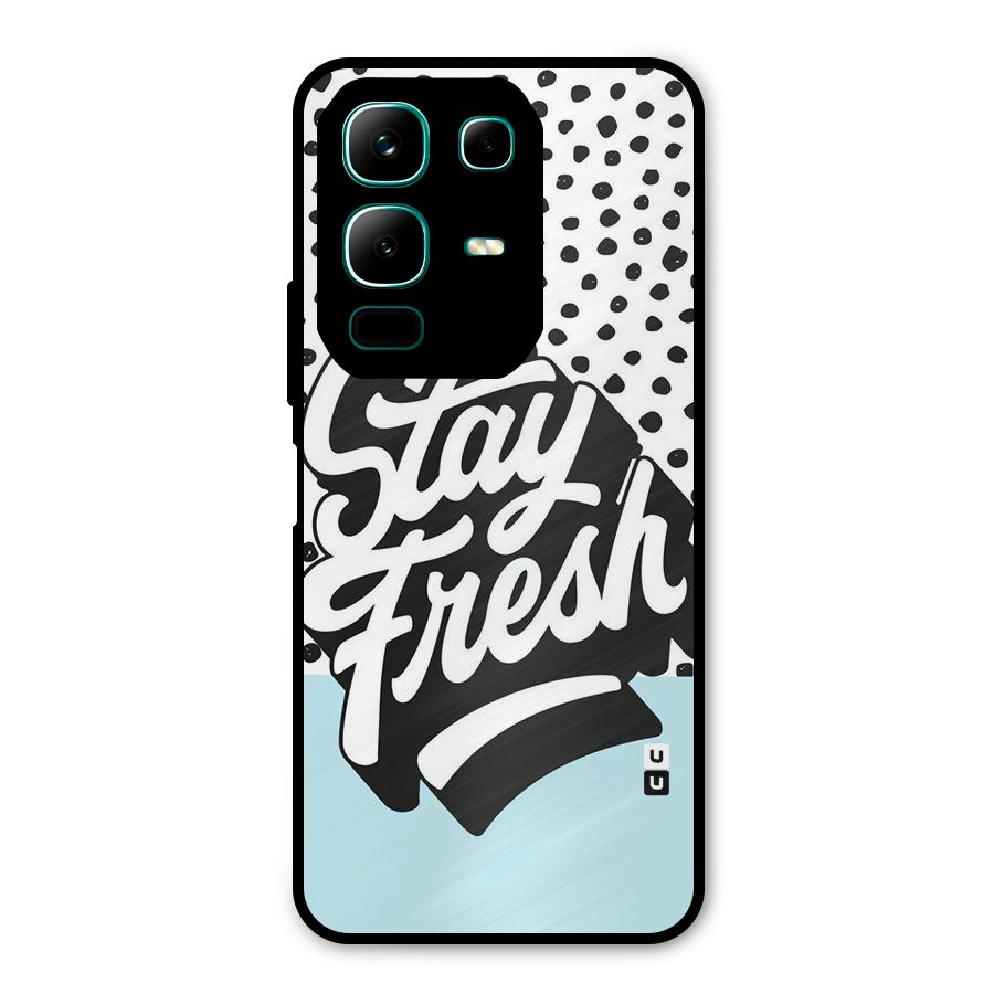Stay Fresh Metal Back Case for Infinix Note 50x