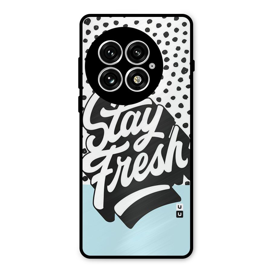Stay Fresh Metal Back Case for OnePlus 13