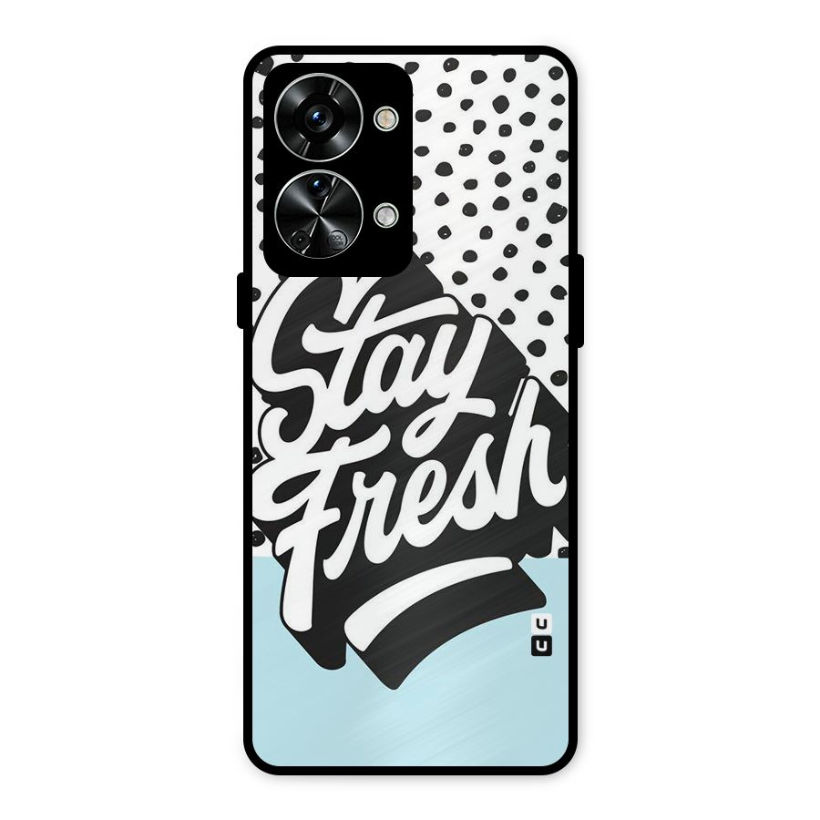 Stay Fresh Metal Back Case for OnePlus Nord 2T