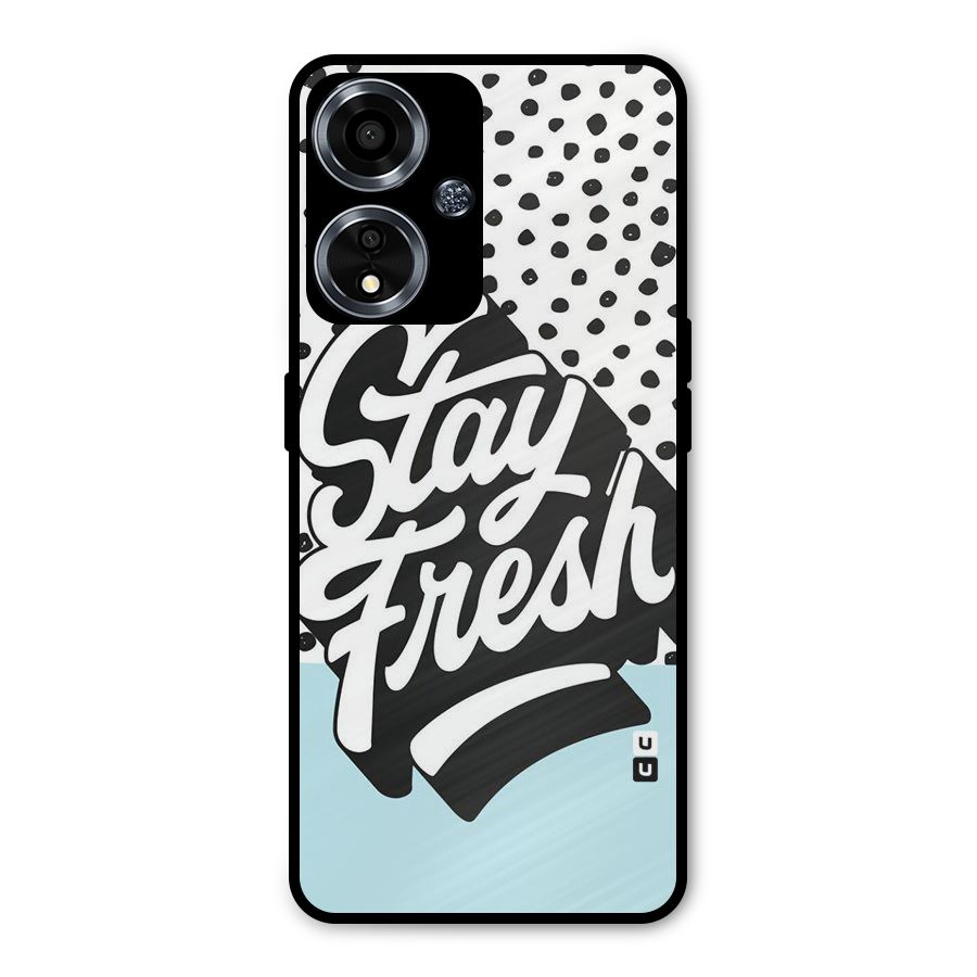 Stay Fresh Metal Back Case for Oppo A59