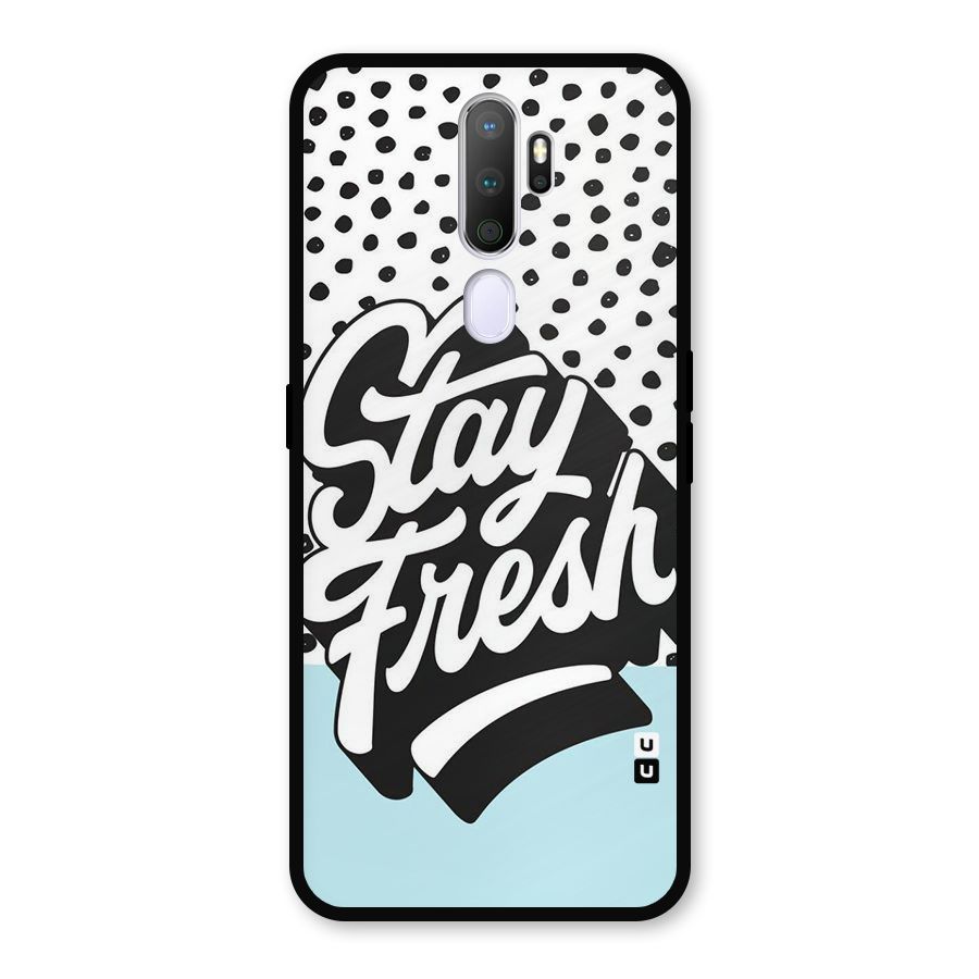 Stay Fresh Metal Back Case for Oppo A9 (2020)