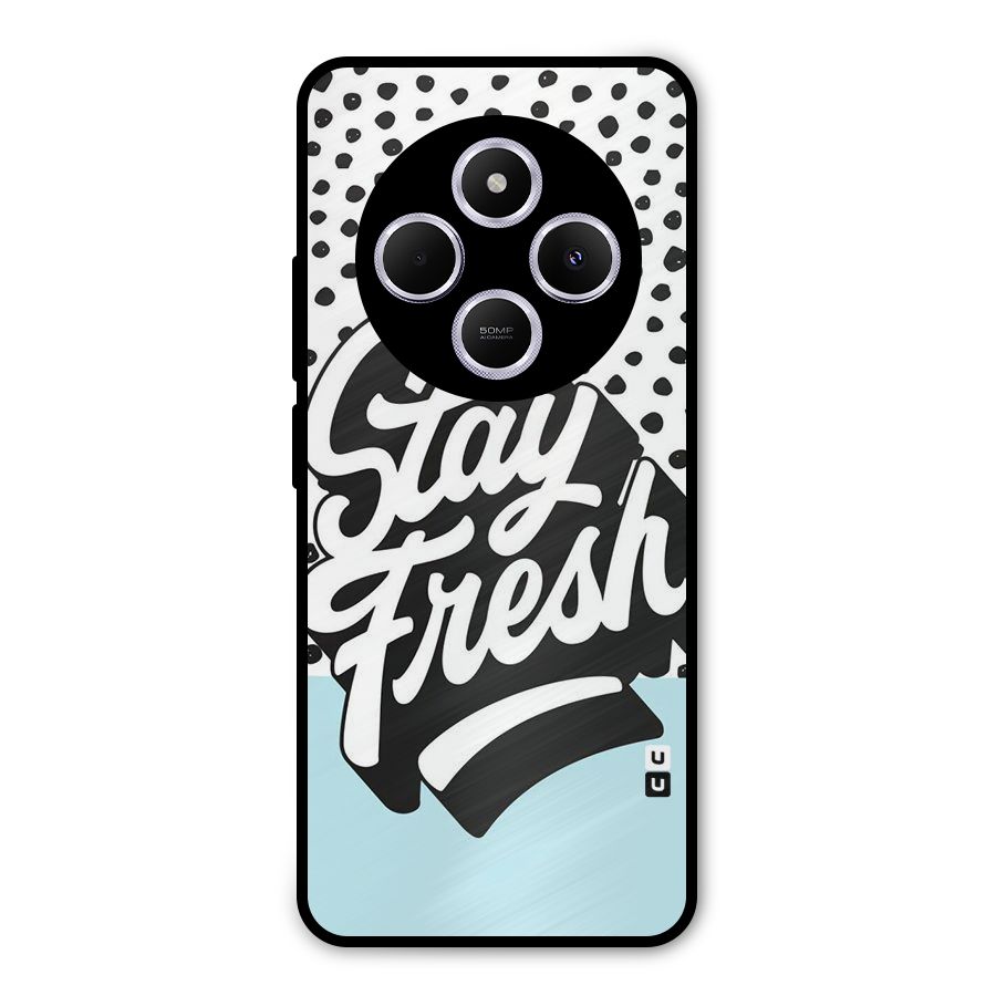 Stay Fresh Metal Back Case for Poco M7