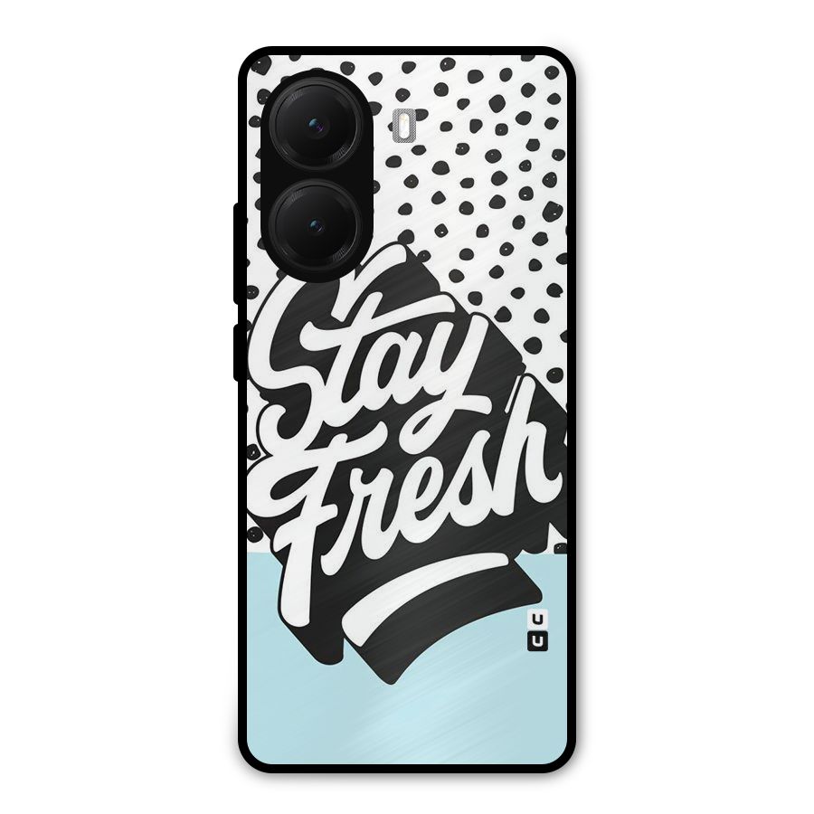 Stay Fresh Metal Back Case for Poco X7 Pro