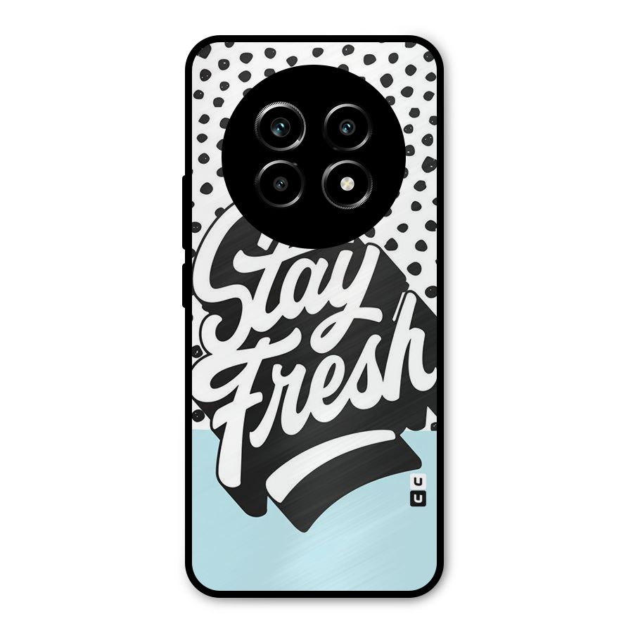 Stay Fresh Metal Back Case for Realme 14 Pro Lite