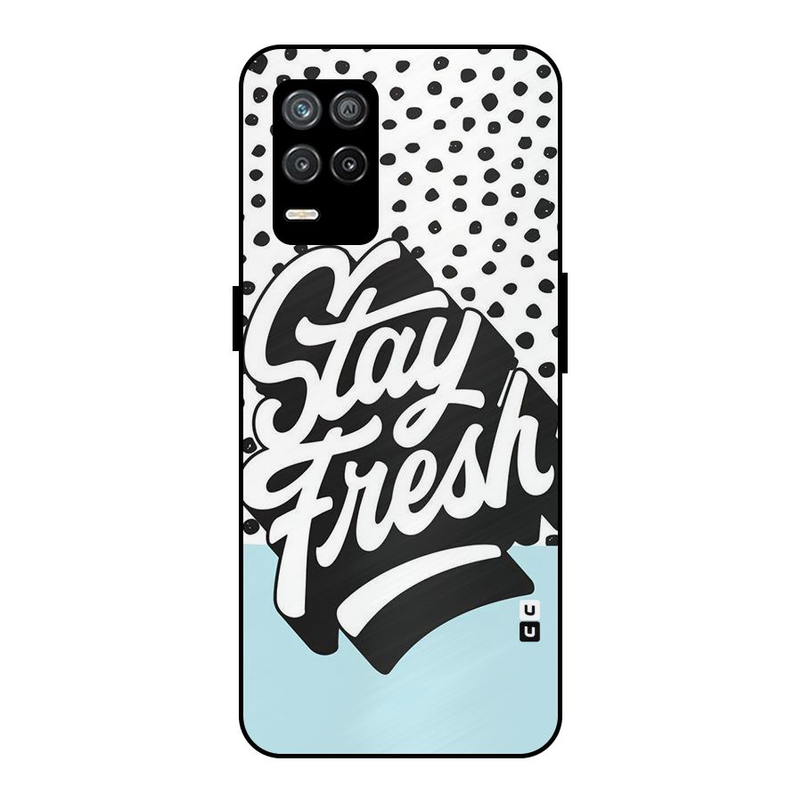 Stay Fresh Metal Back Case for Realme 8s 5G