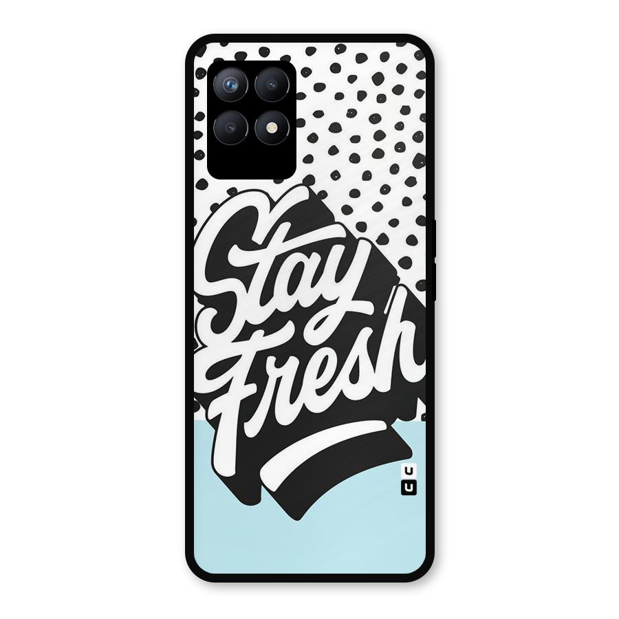 Stay Fresh Metal Back Case for Realme Narzo 50