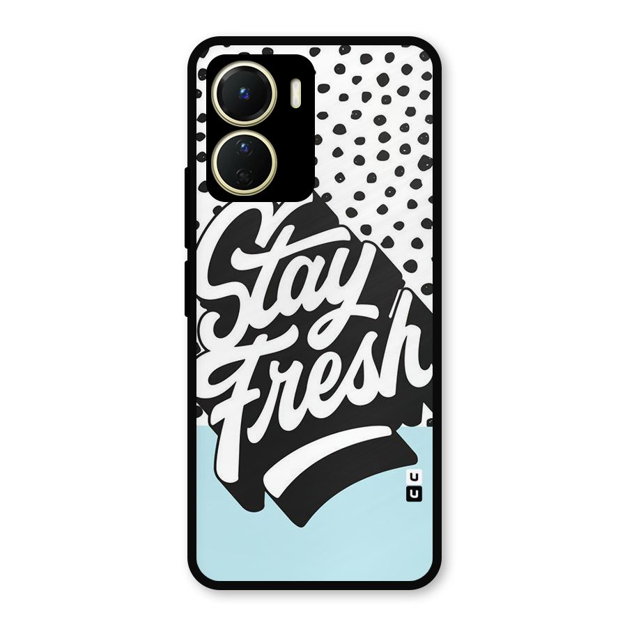 Stay Fresh Metal Back Case for Vivo T2x