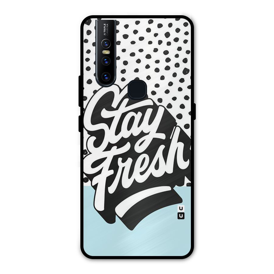 Stay Fresh Metal Back Case for Vivo V15