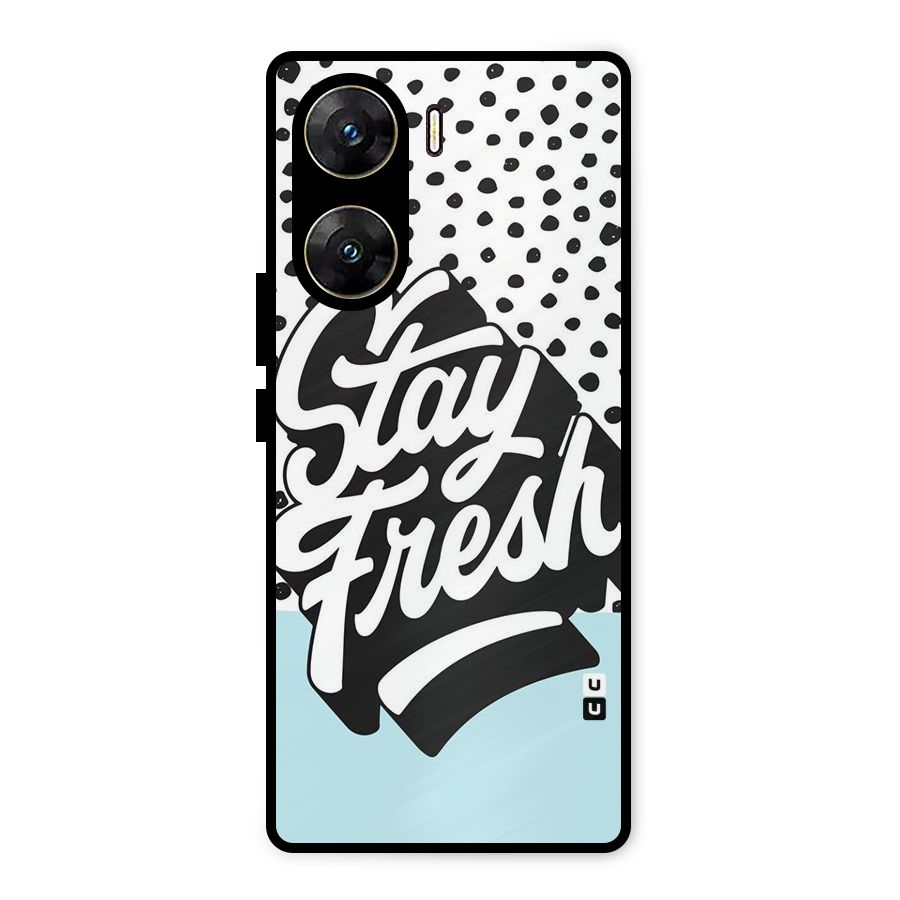 Stay Fresh Metal Back Case for Vivo V29e