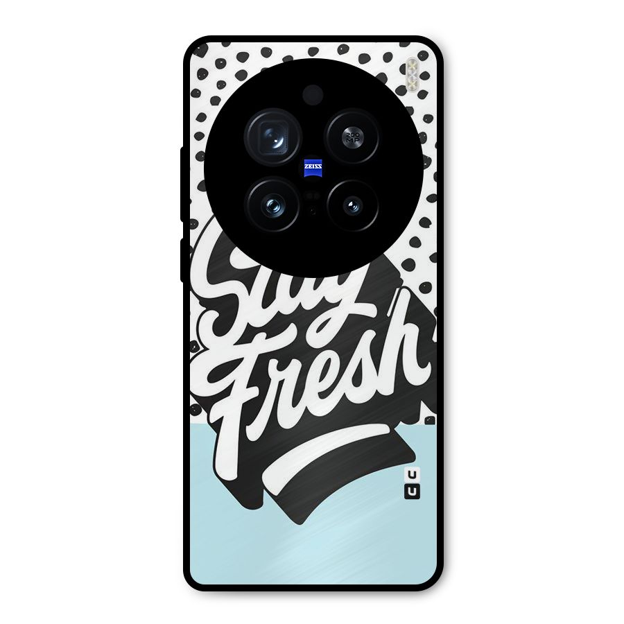 Stay Fresh Metal Back Case for Vivo X200 Pro
