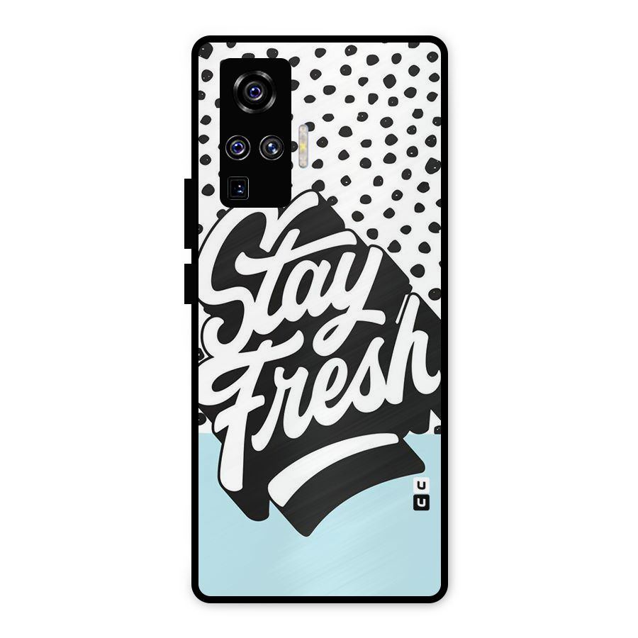 Stay Fresh Metal Back Case for Vivo X50 Pro