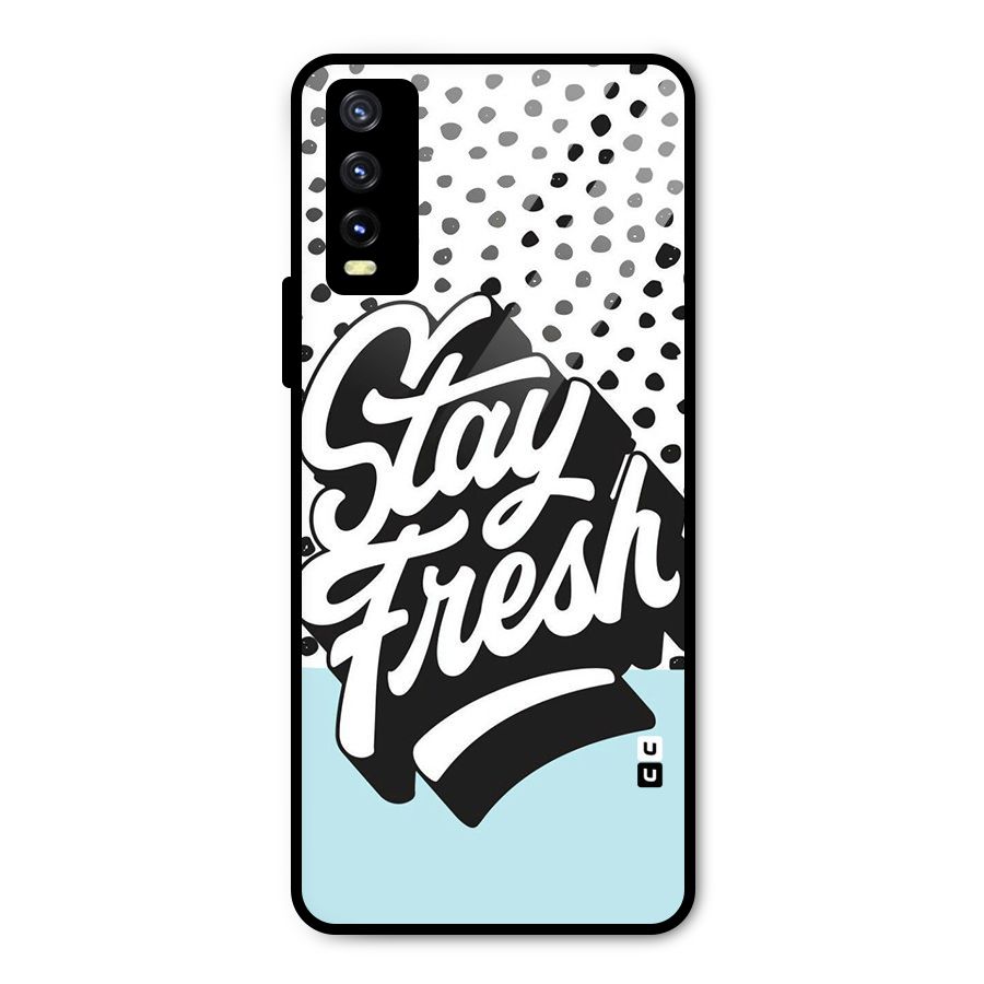 Stay Fresh Metal Back Case for Vivo Y20i